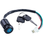 Greluma 1 Piece Motorcycle 2 Wire Ignition Key Switch for Taotao Sunl ATV Quad Dirt Pocket Bike Electric Scooter