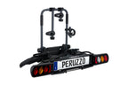 Peruzzo - Pure Instinct Hitch Carrier - Transport 2 Bikes up to 60kg - Compatible with Electric and Fat Bikes - Tilt with Pedal - Key Lock Included - European Universal