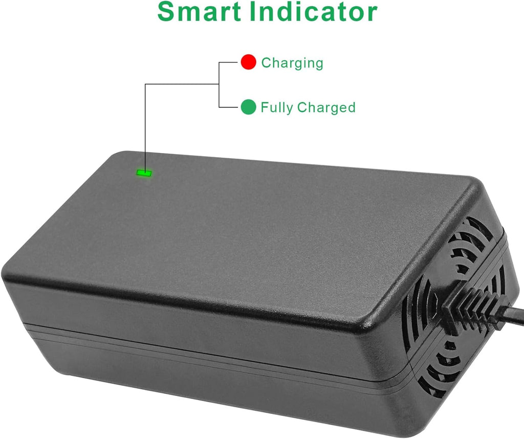 29.4V 2A Li-ION Chargeur de Batterie avec tête DC, 3 Broches XLR, 3P gx16, 3P gx12, Prise 3P Adaptateur Secteur