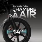 UrbanGlide Adult Electric Balance Bike 140 – 250W Motor – Range up to 18 km – 14" Inflatable Wheels – 42V/5.2Ah Battery – Weight 15 kg