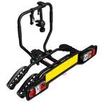 Peruzzo - Pure Instinct Hitch Carrier - Transport 2 Bikes up to 60kg - Compatible with Electric and Fat Bikes - Tilt with Pedal - Key Lock Included - European Universal