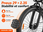 Electric Bike 36V20AH Battery Range 100km The Ideal Choice Urban 29 Inch Electric Bike Adult Motor 250W 7 Speed E-Bike, Electric Bike Woman Man