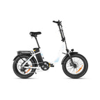 Générique Velo Electrique Pliable 20" Fat Bike 48V 250W avecBatterie 15Ah, Autonomie 40-60 km, Suspension Avant, Freins aDisque, Ecran LCD, Panier & Porte-Bagages - Velo Urbain