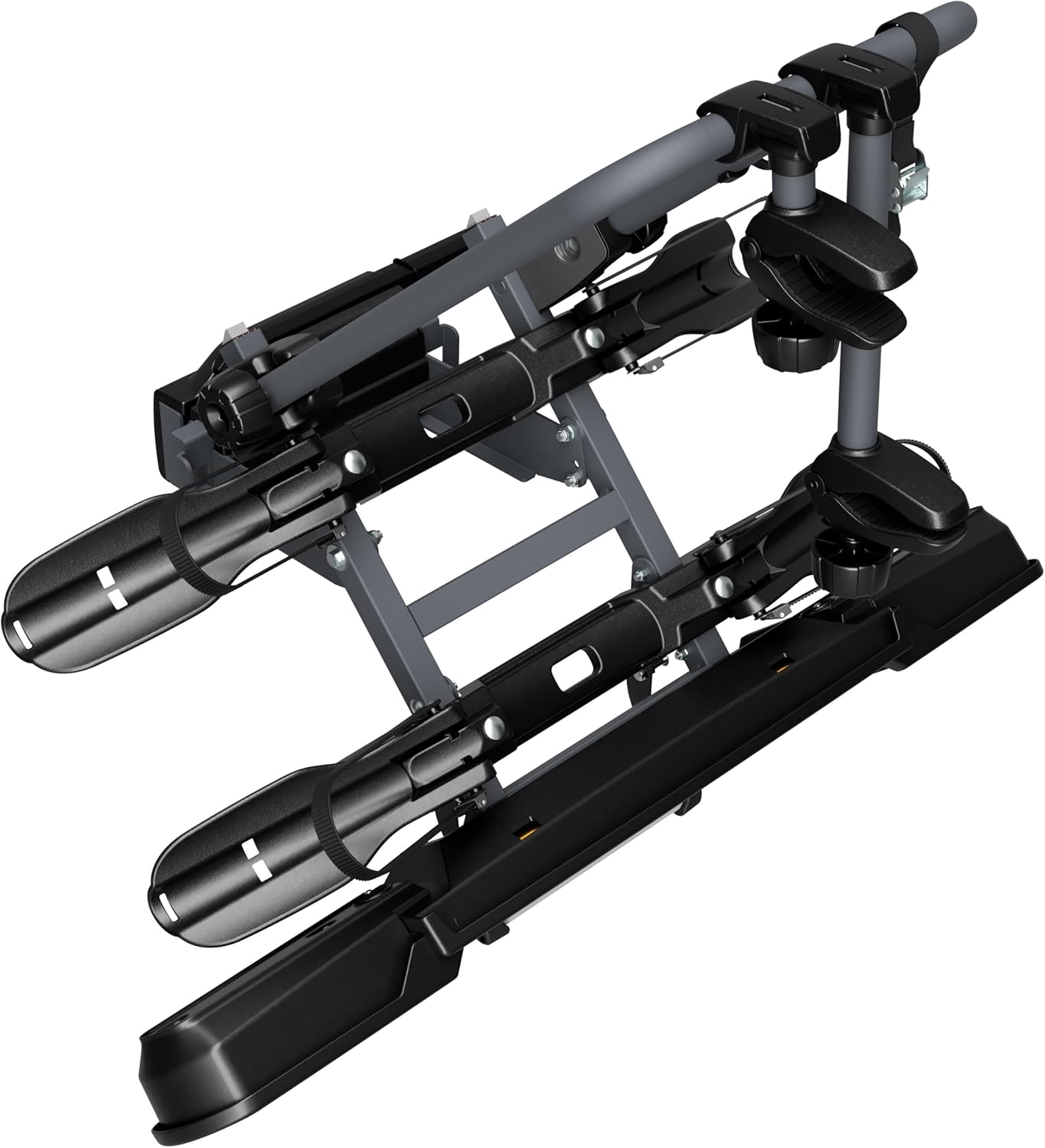 Peruzzo - Pure Instinct Hitch Carrier - Transport 2 Bikes up to 60kg - Compatible with Electric and Fat Bikes - Tilt with Pedal - Key Lock Included - European Universal
